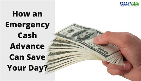 Emergency Cash Advance